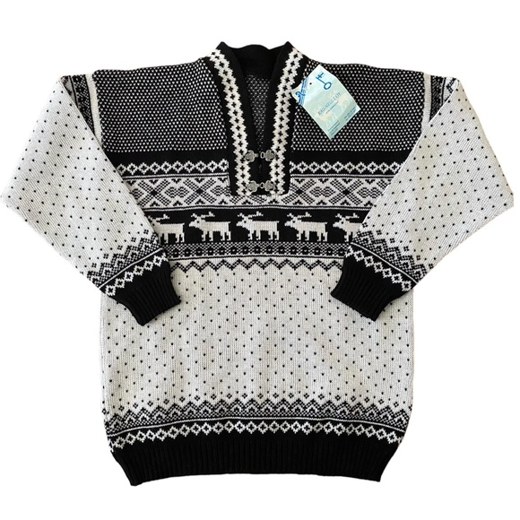 Unisex Vintage Finland Nordic sweater size M - Picture 1 of 16